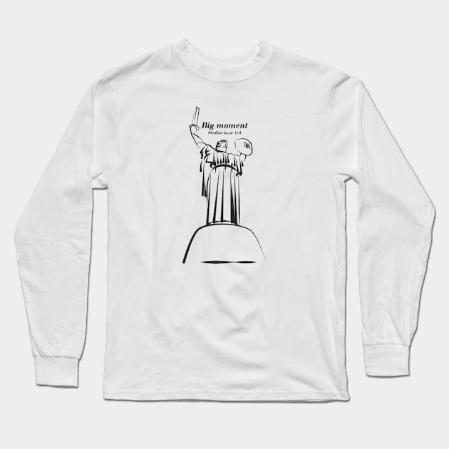 Motherland UA. Big moment Long Sleeve T-Shirt by aceofspace